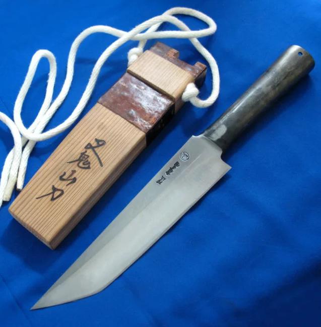 西根正刚叉鬼山刀日本传统手工山刀